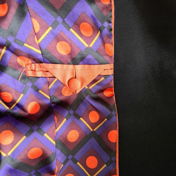 Anthropologie Cartonnier Black Ponte Jacket Blazer Size 6 Tailored Slim Fit - Picture 9 of 10